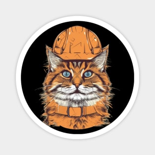 Catswithhardhats Magnet